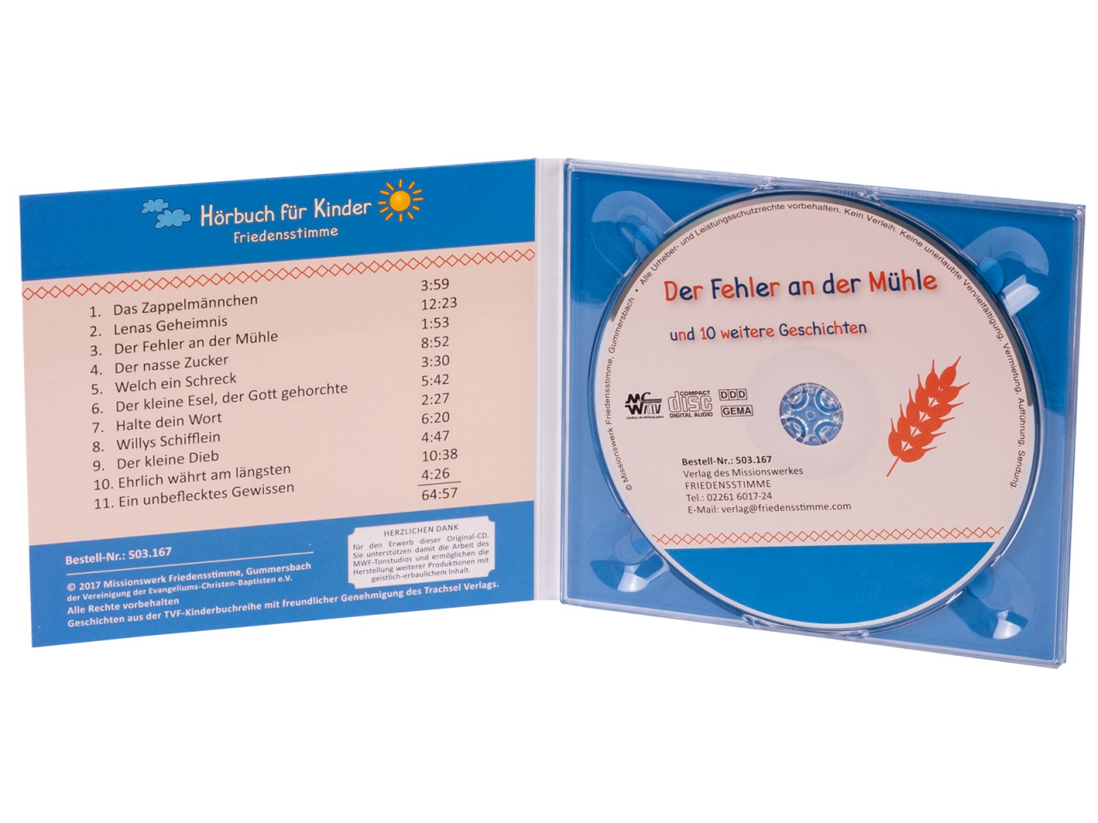 Hörbuch CD - Der Fehler an der Mühle Hörbuch CD - Der Fehler an der Mühle