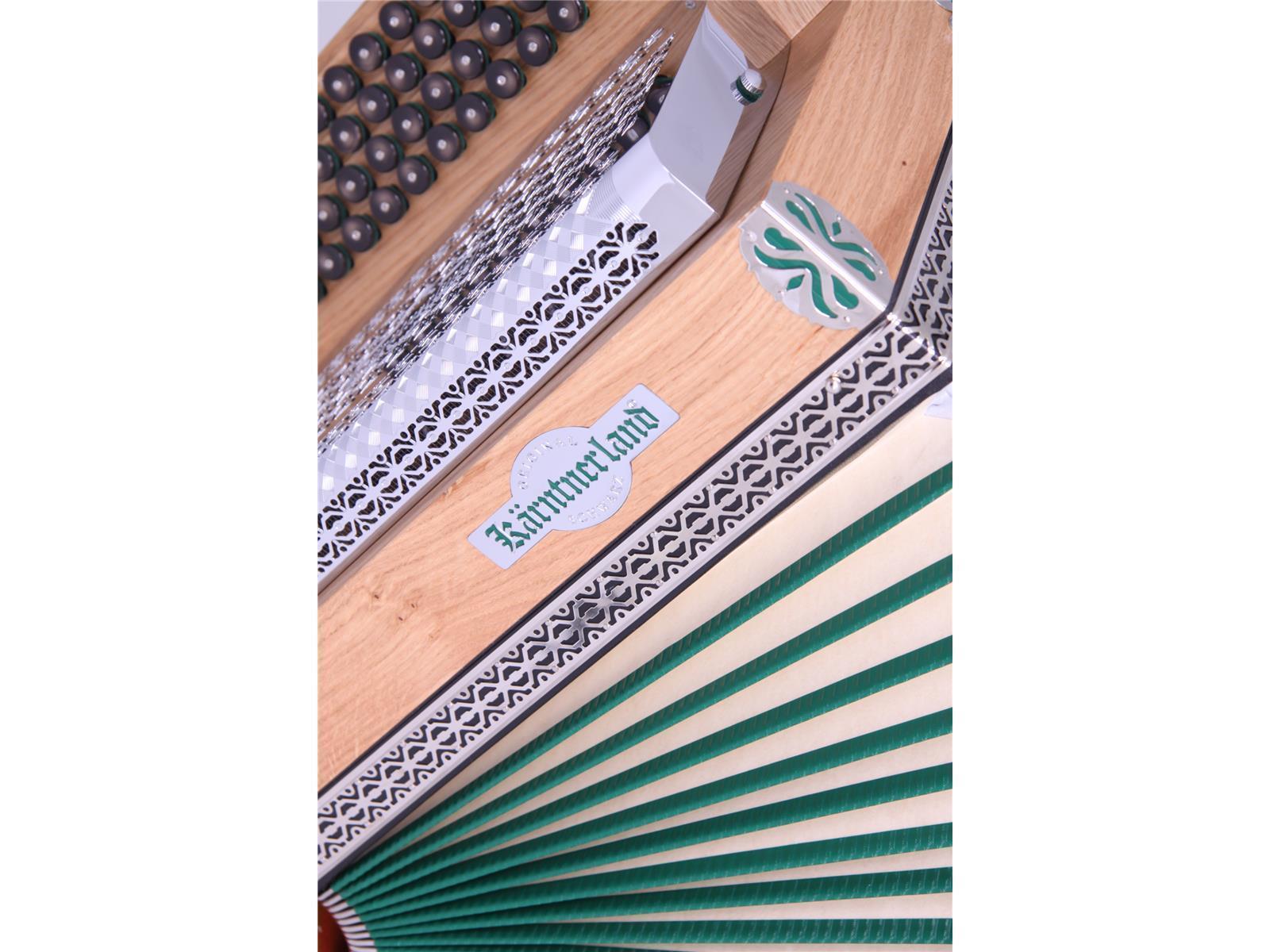 Steirische Harmonika Kärntnerland (Silber) Sommereiche Steirische Harmonika Kärntnerland (Silber) Sommereiche C/F/Bb/Eb