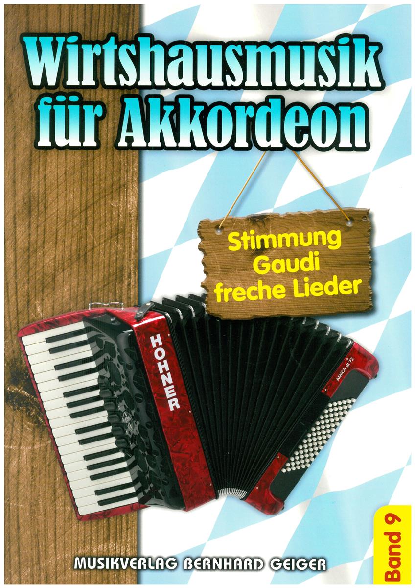 Wirtshausmusik für Akkordeon Band 9