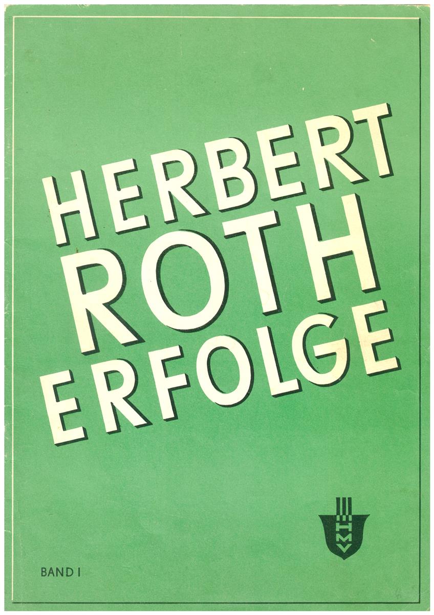 Herbert Roth Erfolge 1 - Antiquariat Herbert Roth Erfolge 1 - Antiquariat