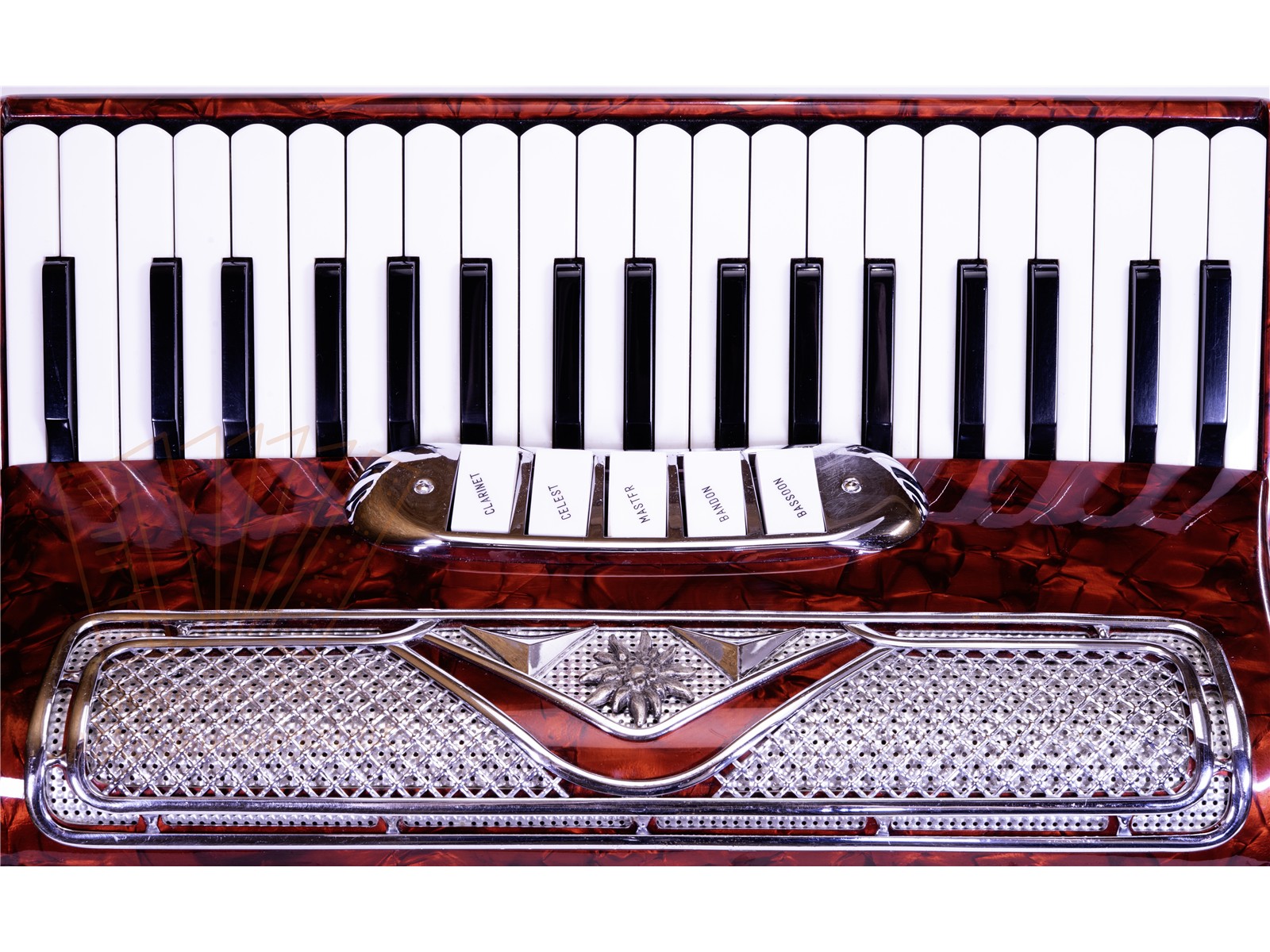 Akkordeon V. Soprani 96 Bass 37/96/III/5/3 schwarz - gebraucht