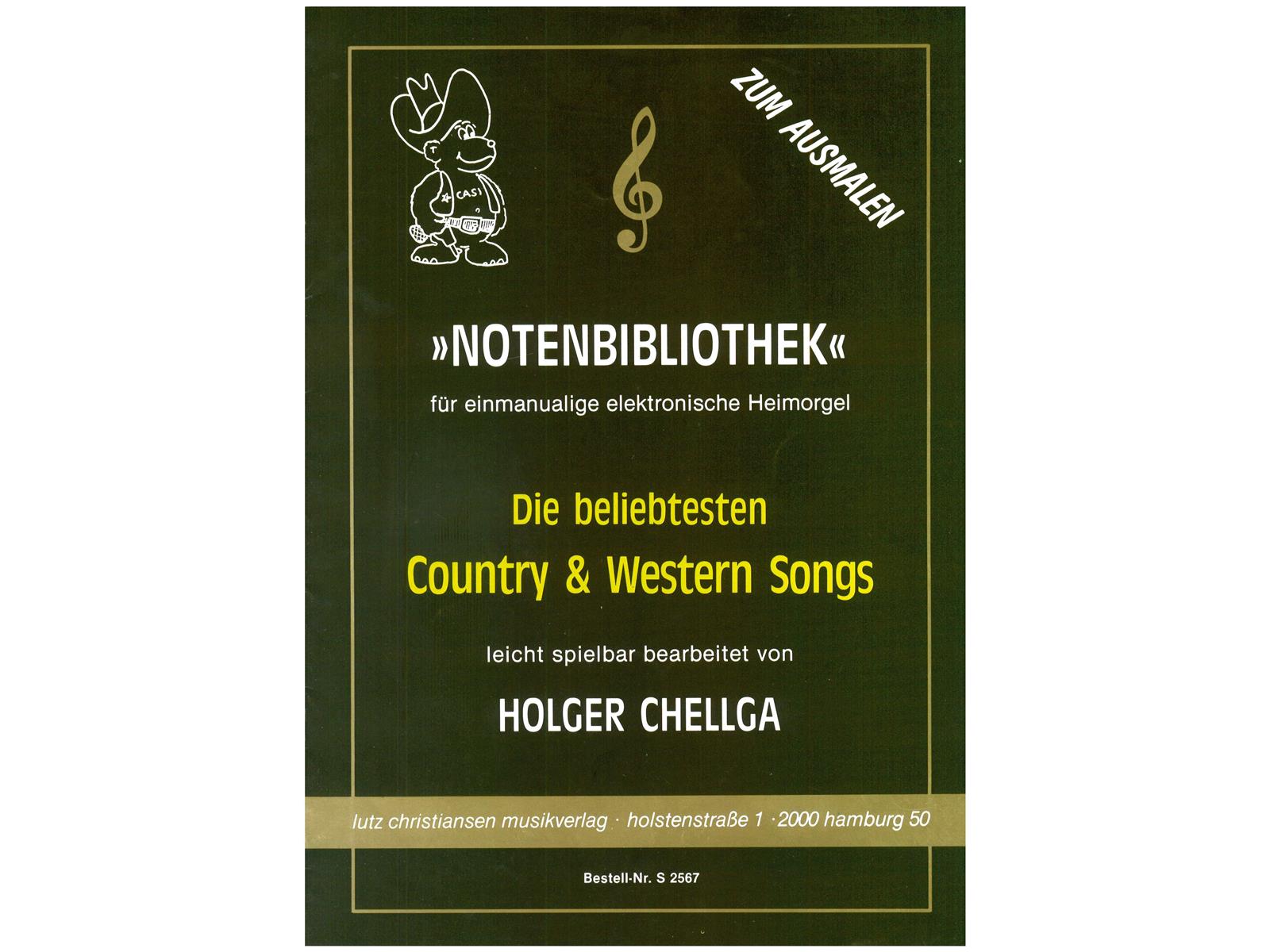 Die beliebtesten Country & Western Songs, Chellga - Antiquariat