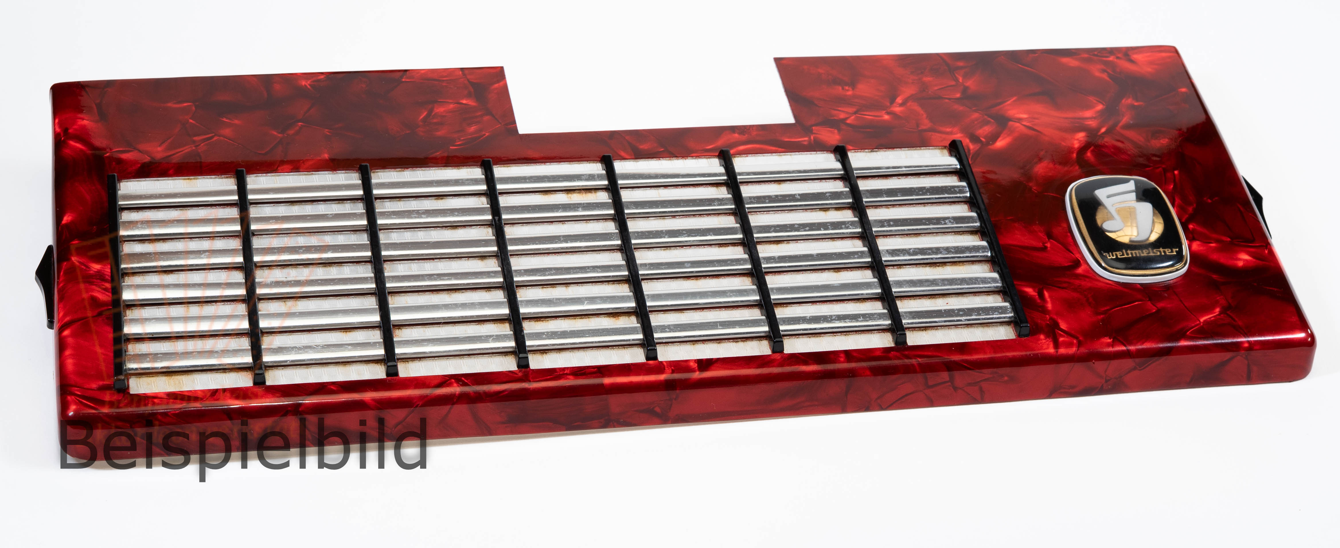 Diskantverdeck Weltmeister Stella II rot - gebraucht