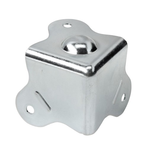 Ecke dreischenklig mit Gleitkuppe 5 mm Innenradius Ecke dreischenklig mit Gleitkuppe 5 mm Innenradius