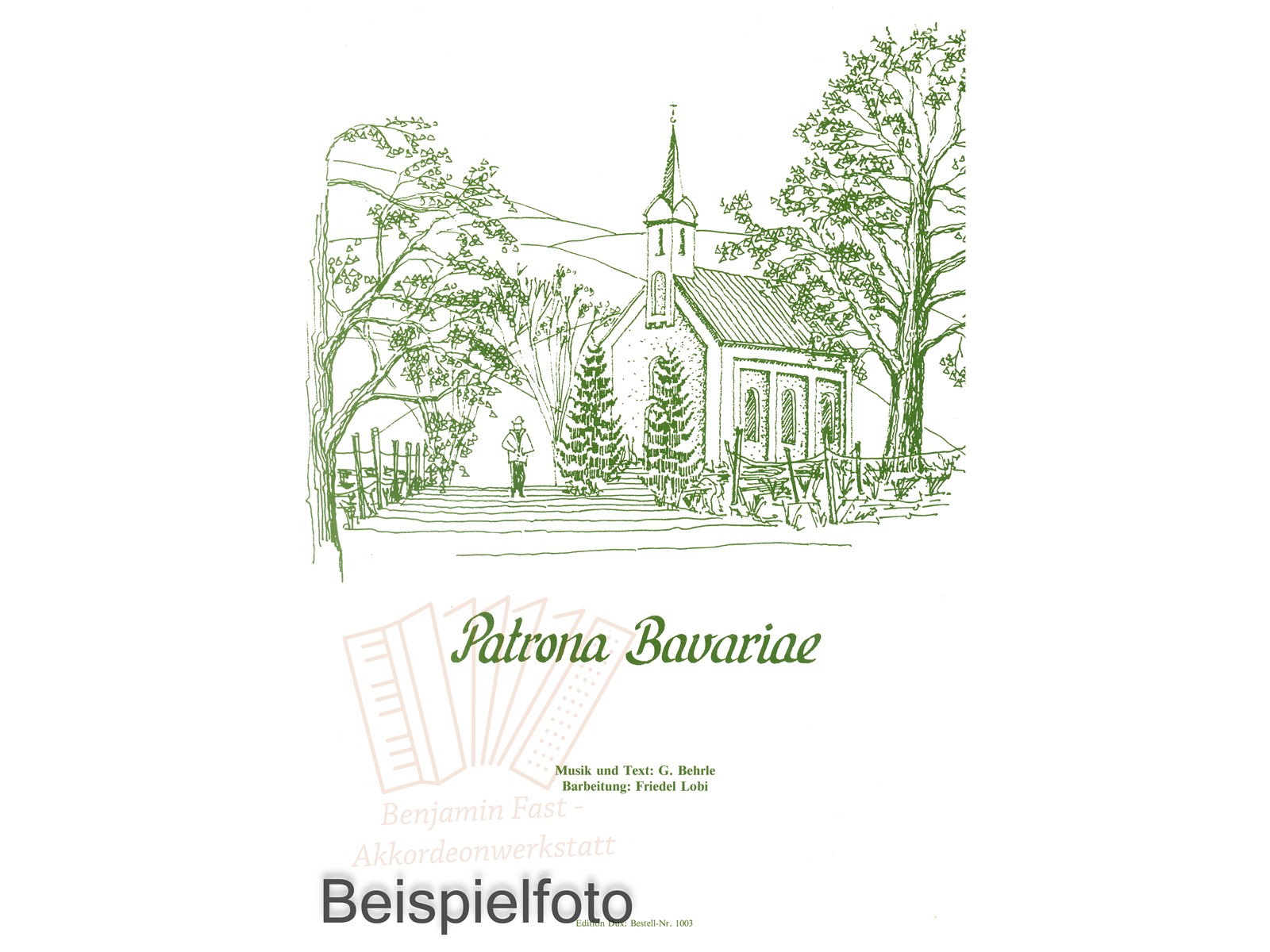 Patrona Bavariae, Einzelausgabe - Antiquariat