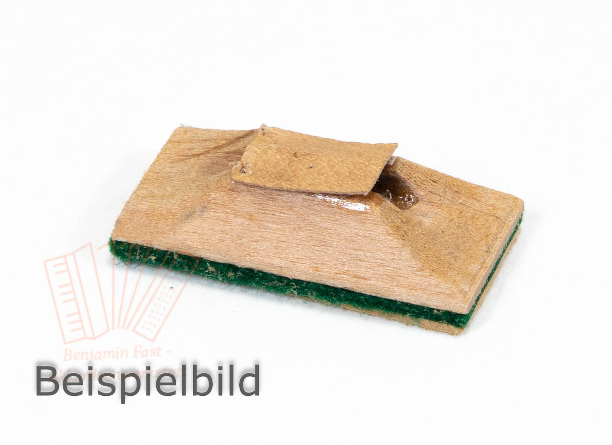 Klappe Diskant Holz 32x15,7mm, gebraucht