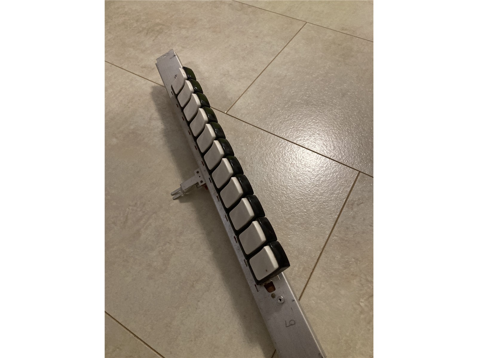 Registermechanik Weltmeister komplett 4-chörig - gebraucht