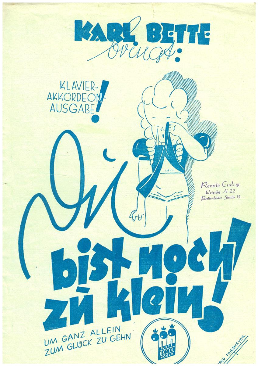 Du bist noch zu klein, Bette - Antiquariat Du bist noch zu klein, Bette - Antiquariat