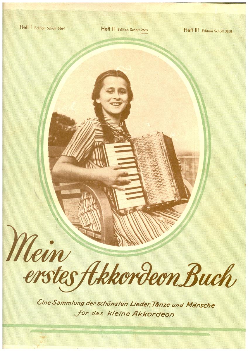Mein erstes Akkordeonbuch Heft 2 - Antiquariat Mein erstes Akkordeonbuch Heft 2 - Antiquariat