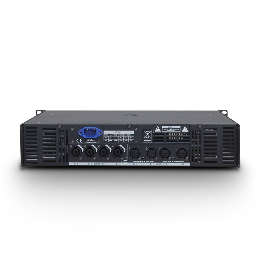 4-Kanal Endstufe DEEP2 4950 4 x 810 W 4 Ohm LD Systems 4-Kanal Endstufe DEEP2 4950 4 x 810 W 4 Ohm LD Systems