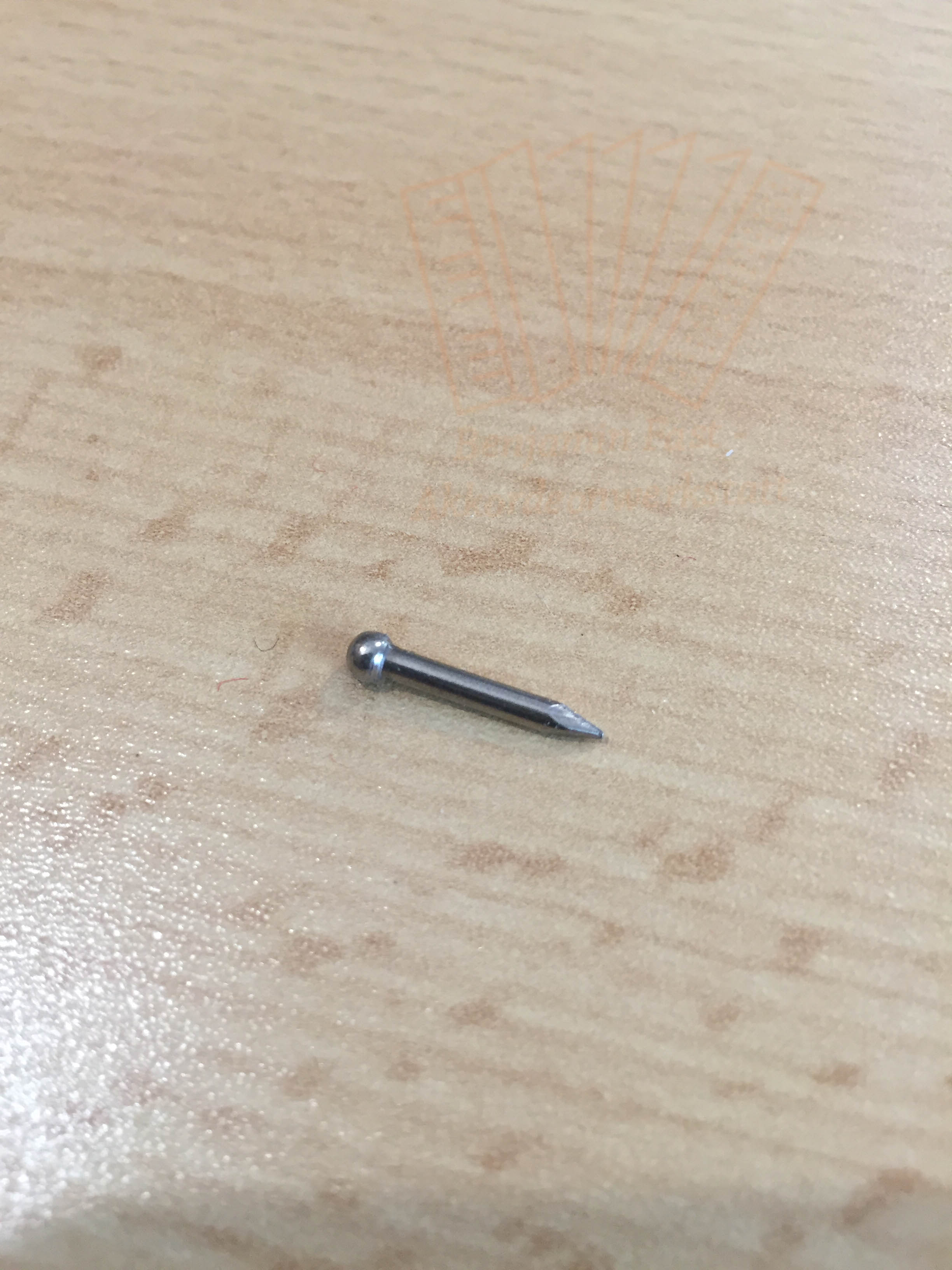 Balgnagel Kugelkopf 2x16,5mm