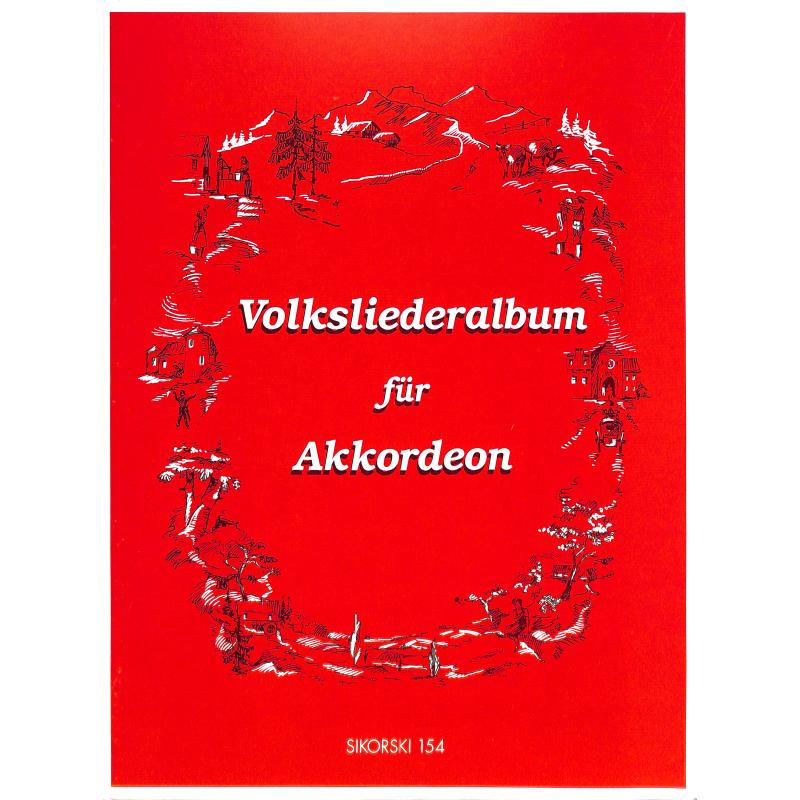 Volksliederalbum für Akkordeon, Breuer