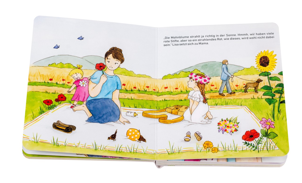 Lisa und die Blumenwiese