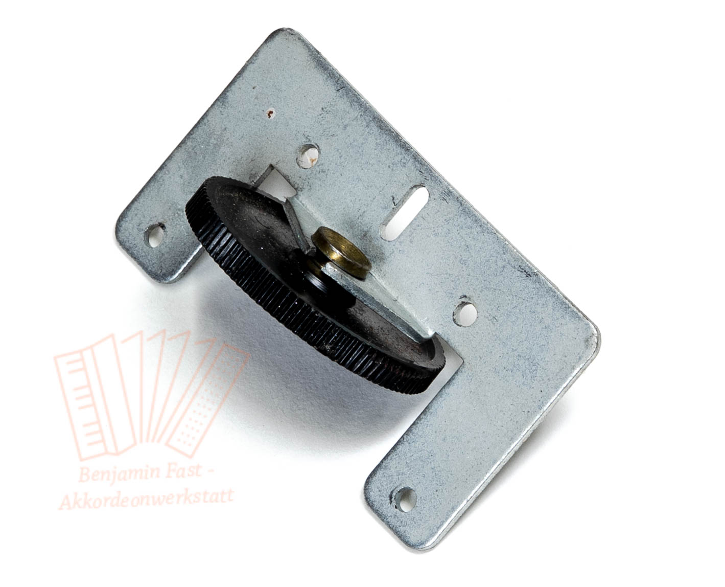 Bassriemen Verstellrad 36mm mit Halter, gebraucht