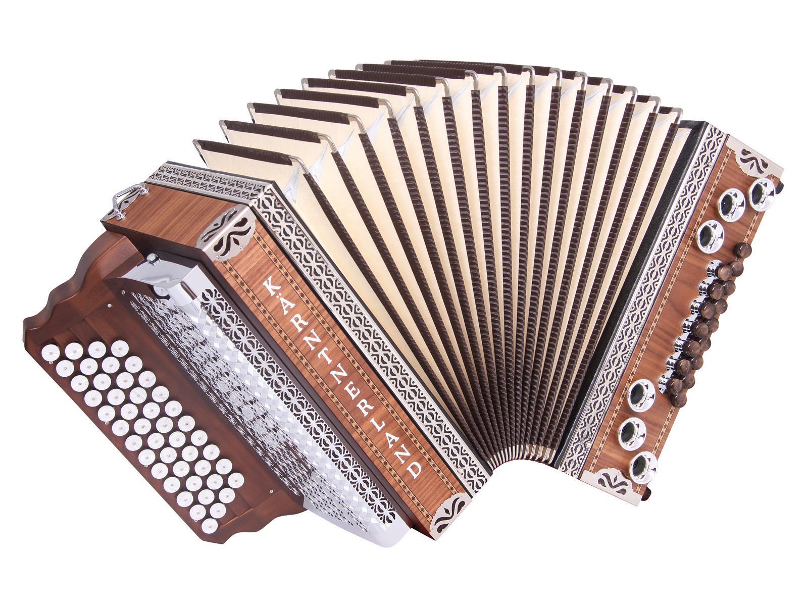 Steirische Harmonika Kärntnerland Edelweiß Plus Bb/Eb/Ab/Db