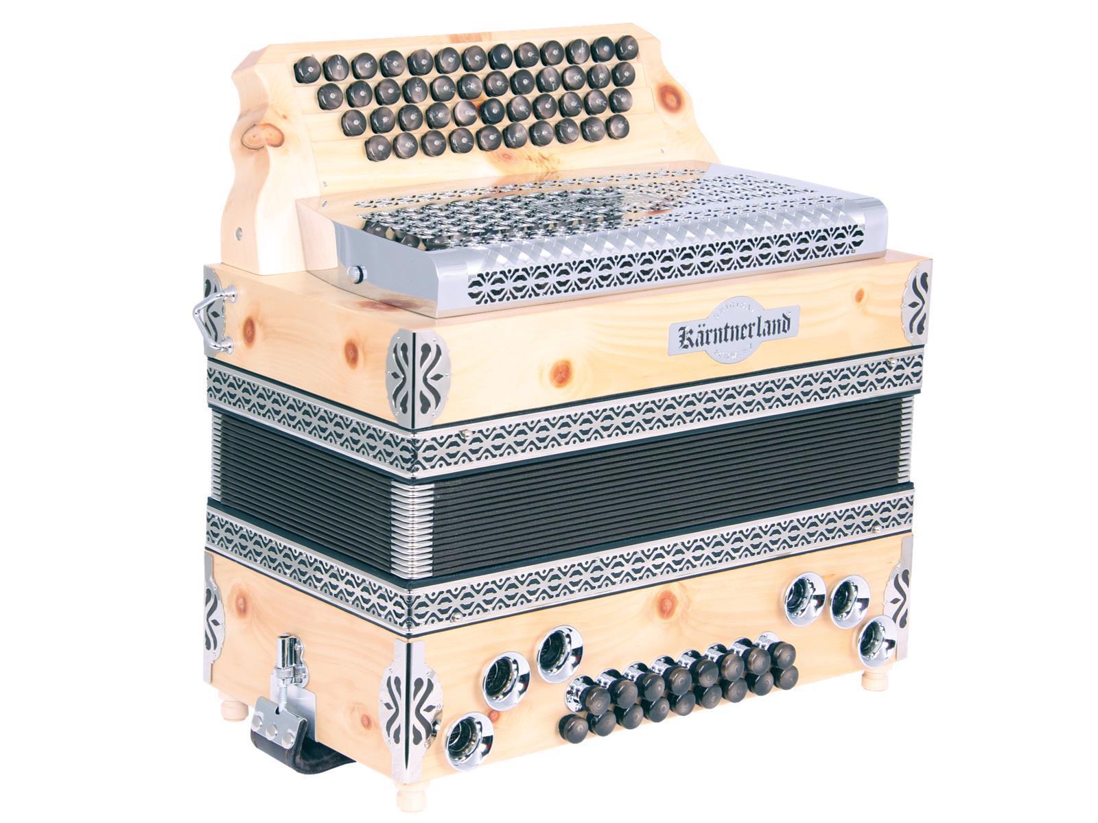 Steirische Harmonika Kärntnerland (Silber) Zirbenduft Steirische Harmonika Kärntnerland (Silber) Zirbenduft C/F/Bb/Eb