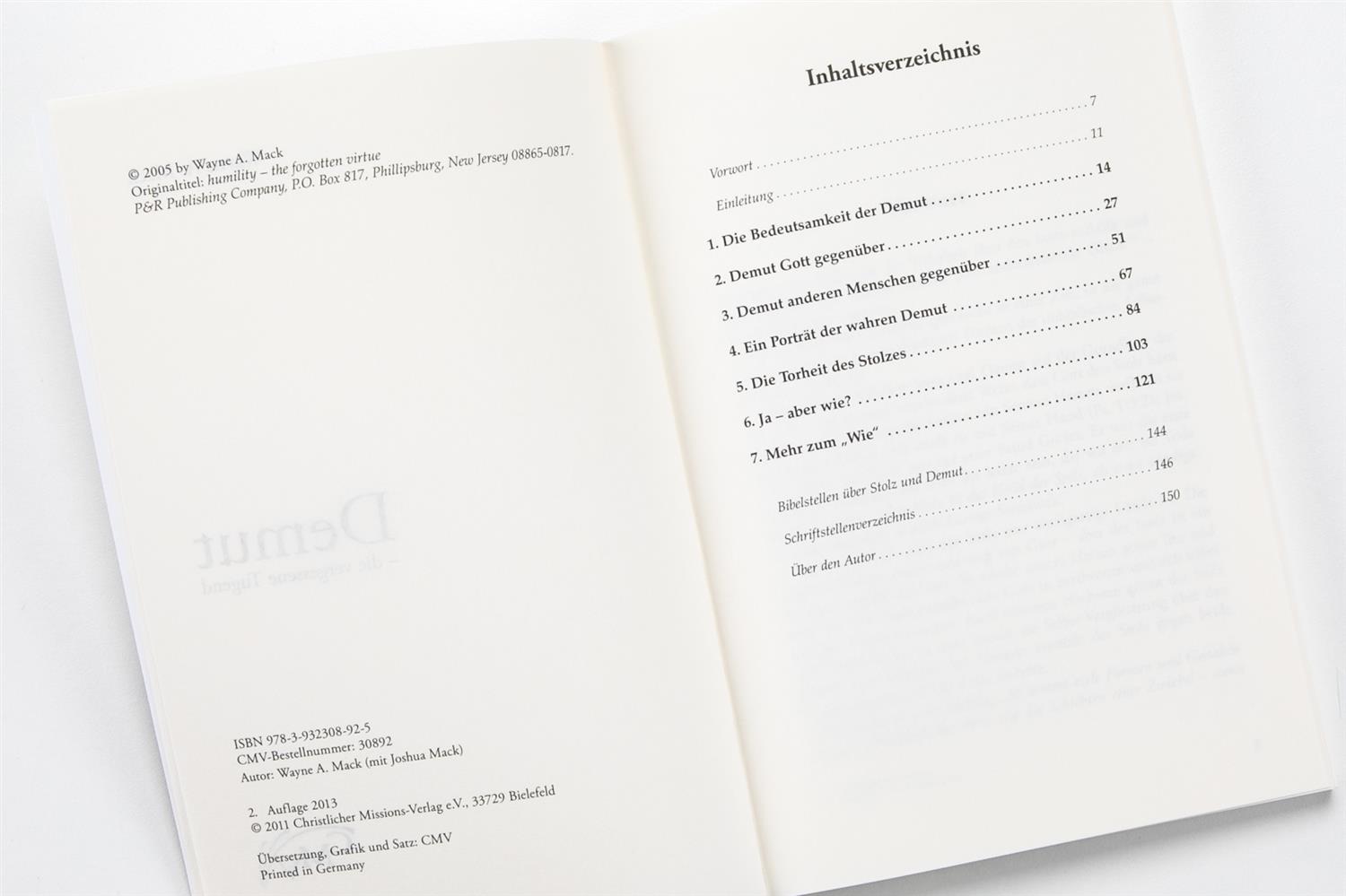 Demut - die vergessene Tugend