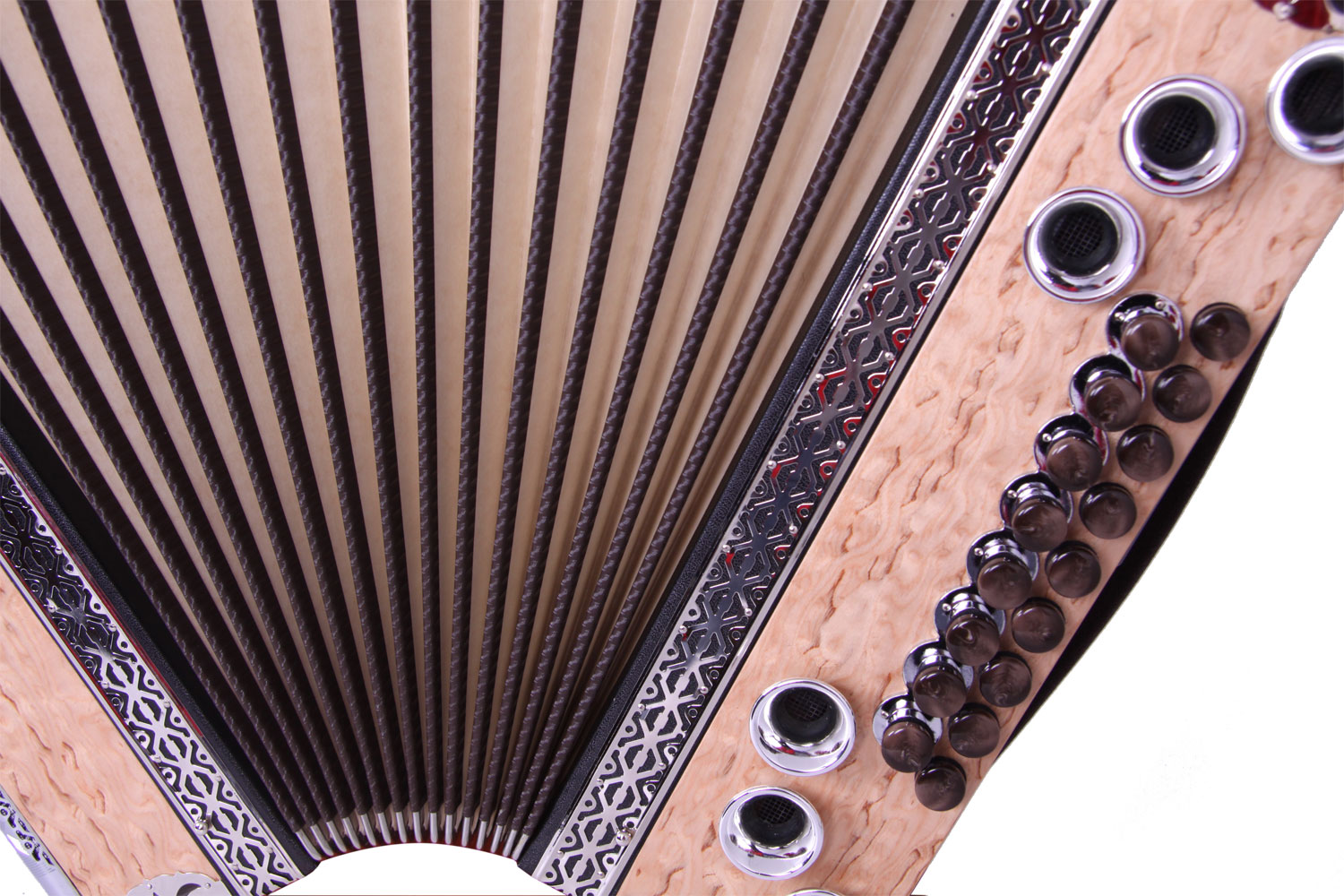 Steirische Harmonika Kärntnerland Edelholz Birke Steirische Harmonika Kärntnerland Edelholz Birke C/F/Bb/Eb