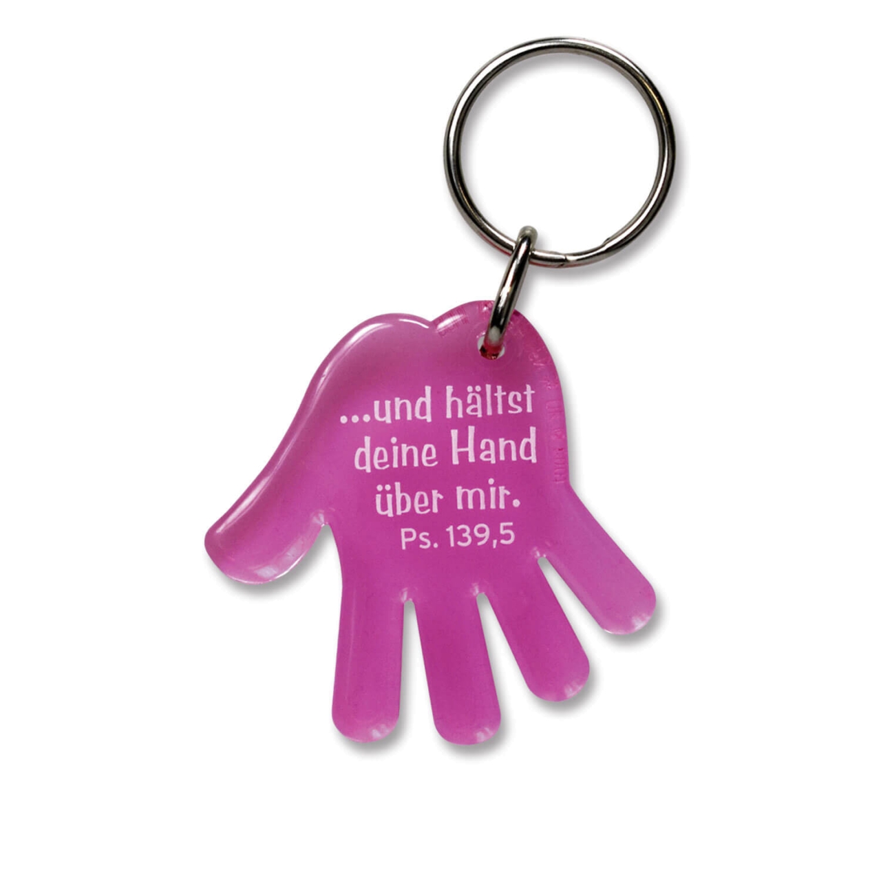 Schlüsselanhänger - Hand pink Schlüsselanhänger - Hand pink