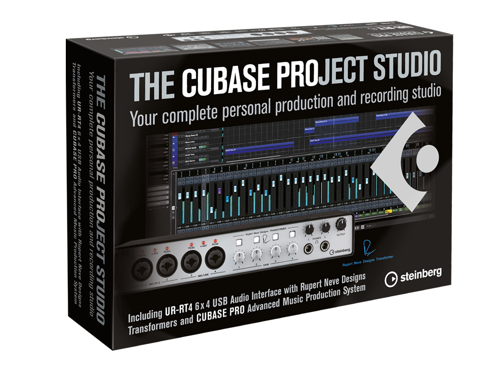 USB-Audiointerface Steinberg UR-RT4 EU + Cubase Pro