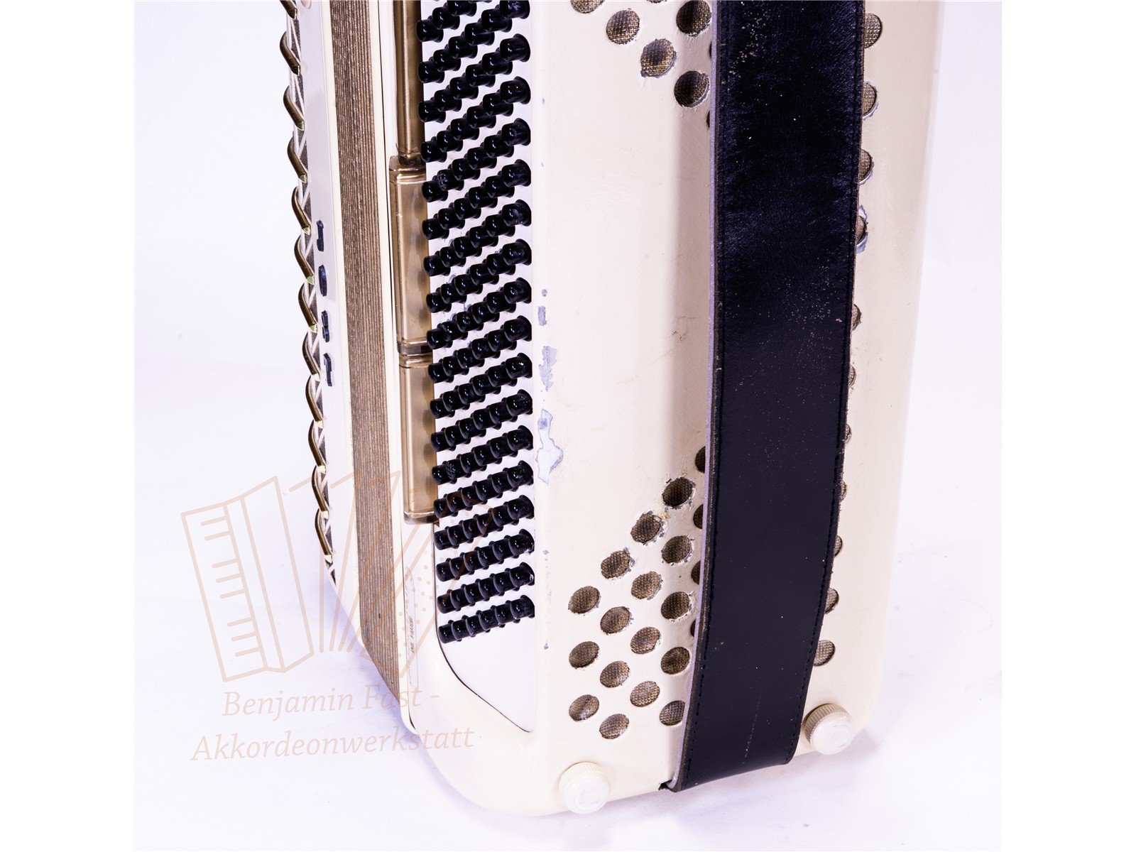 Akkordeon Hohner Atlantic IV de luxe weiß - gebraucht