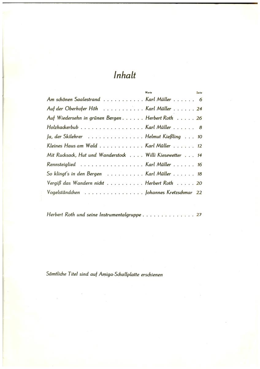 Herbert Roth Erfolge 1 - Antiquariat Herbert Roth Erfolge 1 - Antiquariat