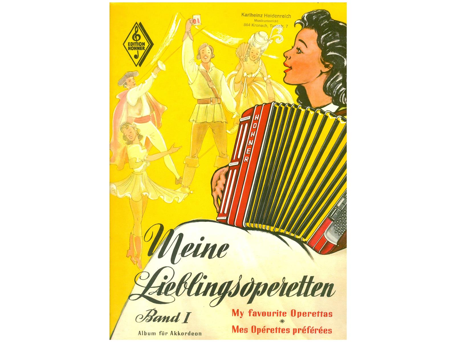 Meine Lieblingsoperetten 1, Lüders - Antiquariat Meine Lieblingsoperetten 1, Lüders - Antiquariat