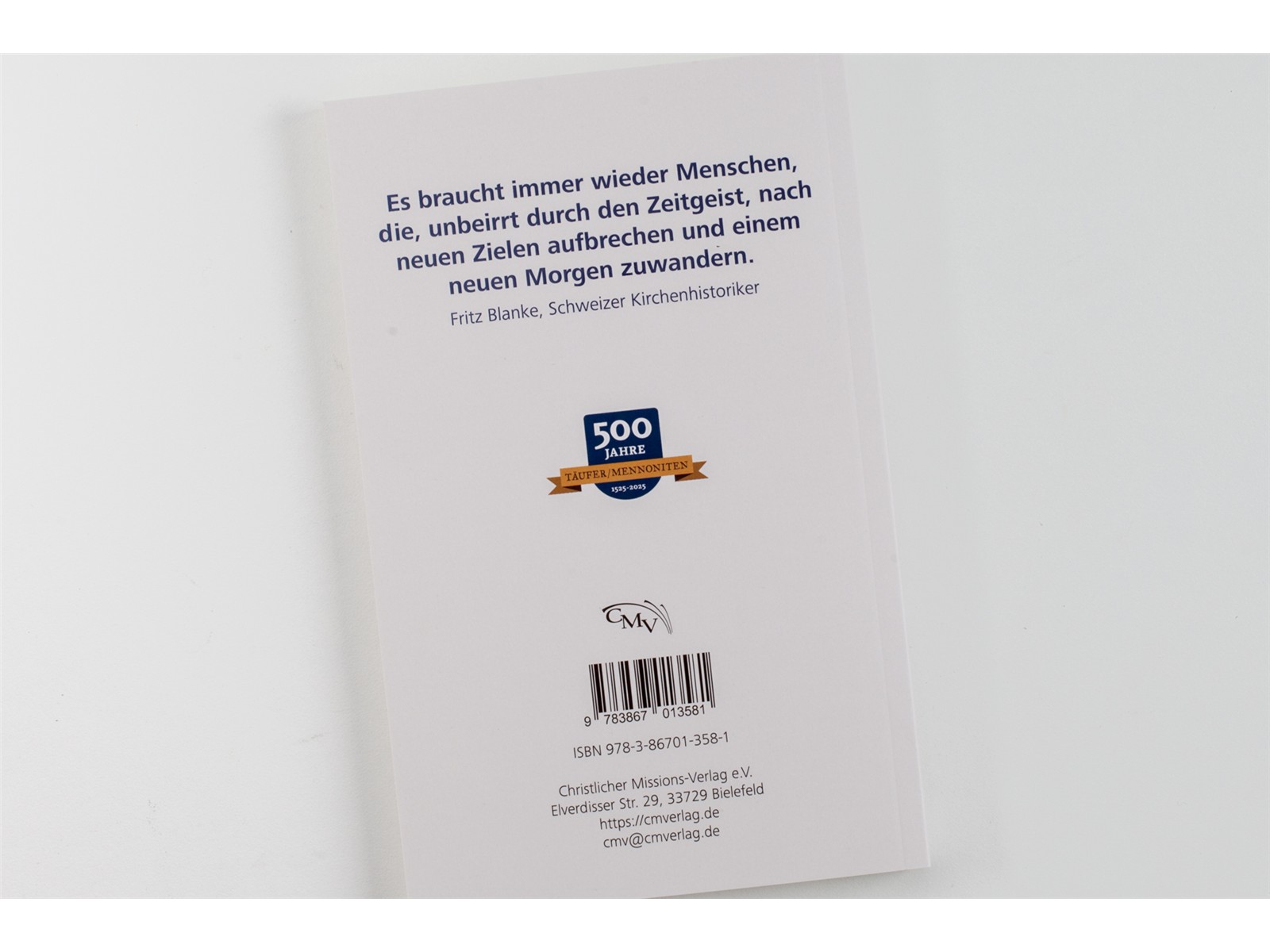 In der Welt nicht von der Welt - 500 Jahre Täuferbewegung (ab 1.5.25: €6,90)