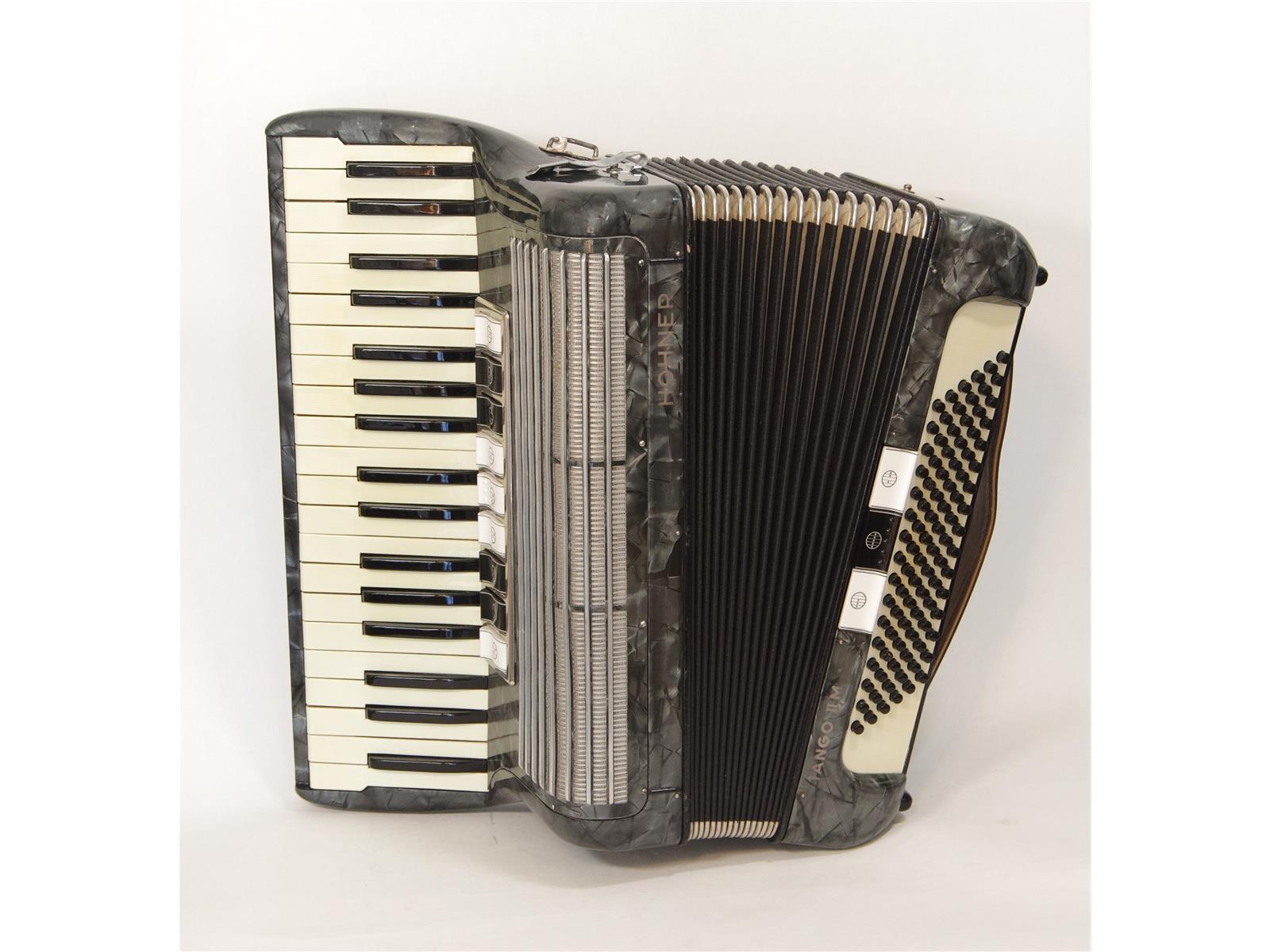 Akkordeon Hohner Tango II M grau LMM 37/96/III/9/3 - gebraucht