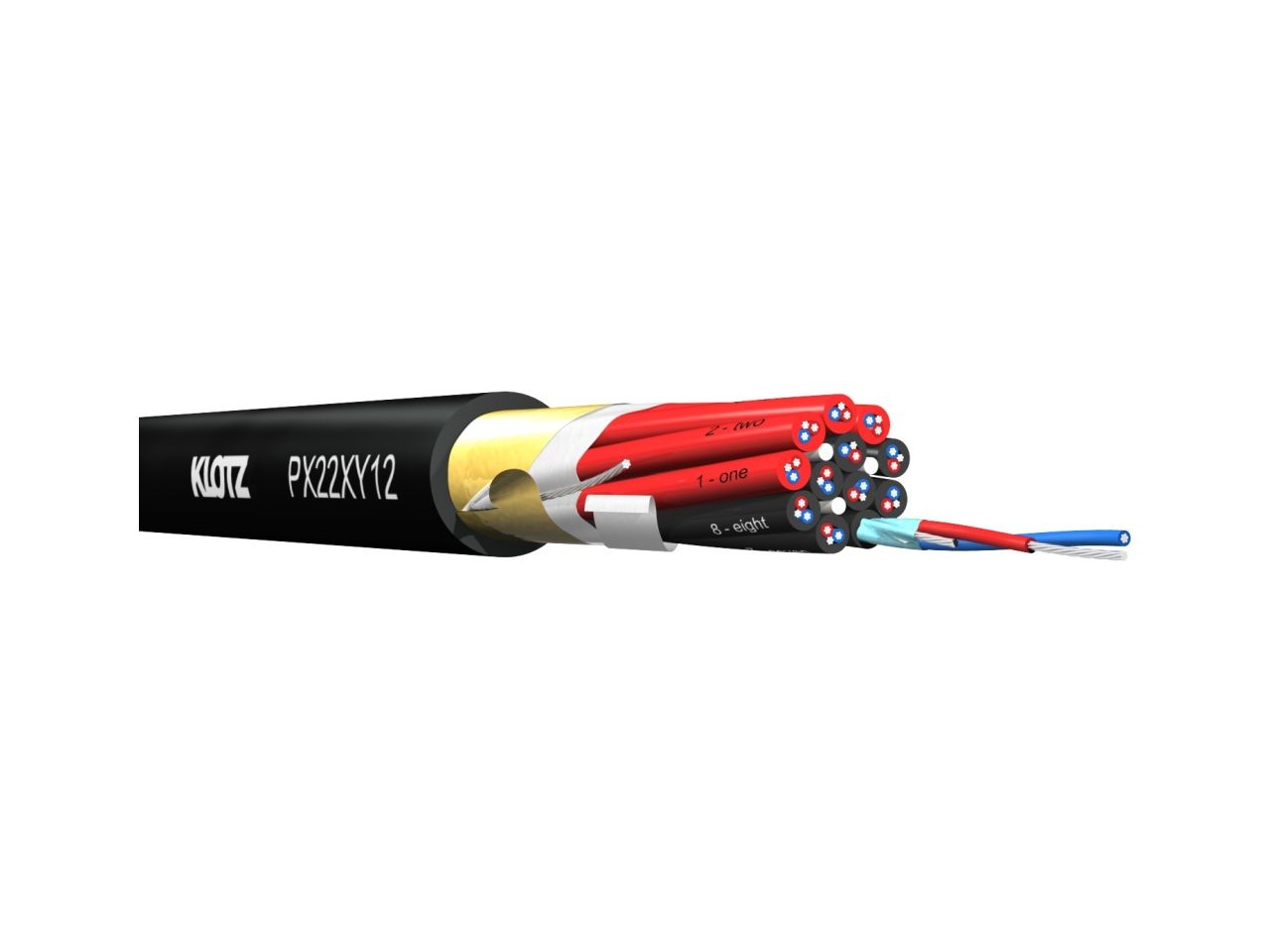 Multicore PX22XY16 Klotz Installation PolyFIX XLPE 16x2x0,22mm²