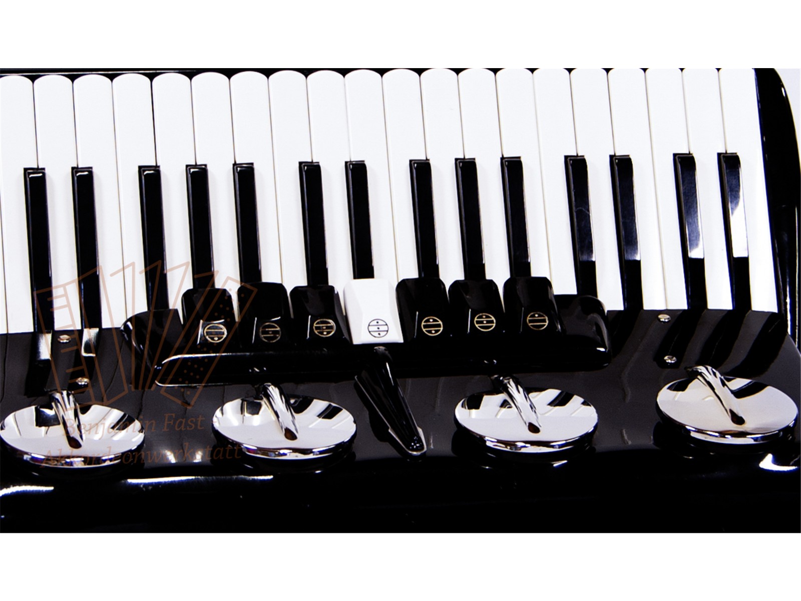 Akkordeon Scandalli Saxophonklappen gebraucht