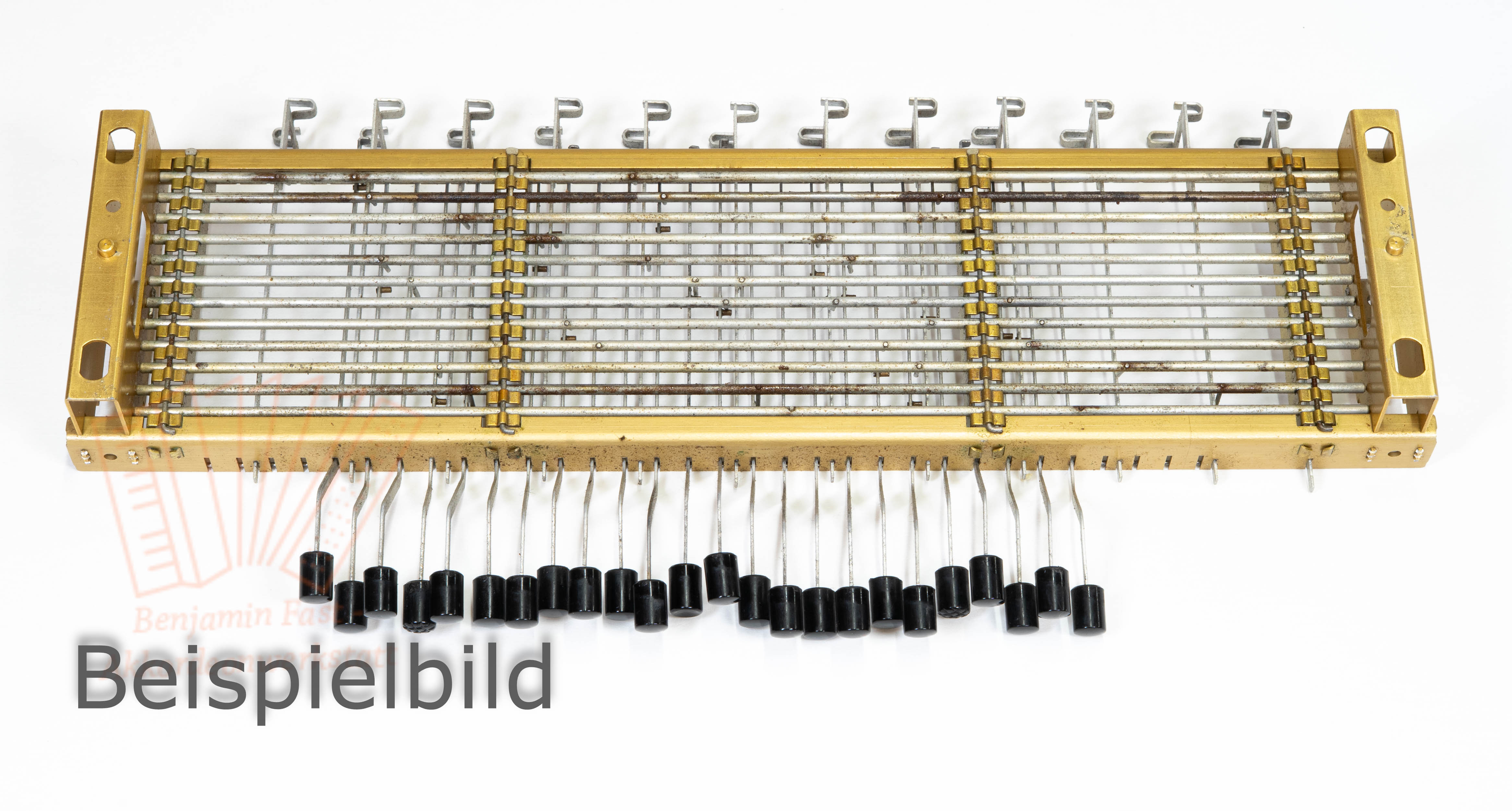 Bassmechanik Basseinheit Hohner Arietta II M, gebraucht