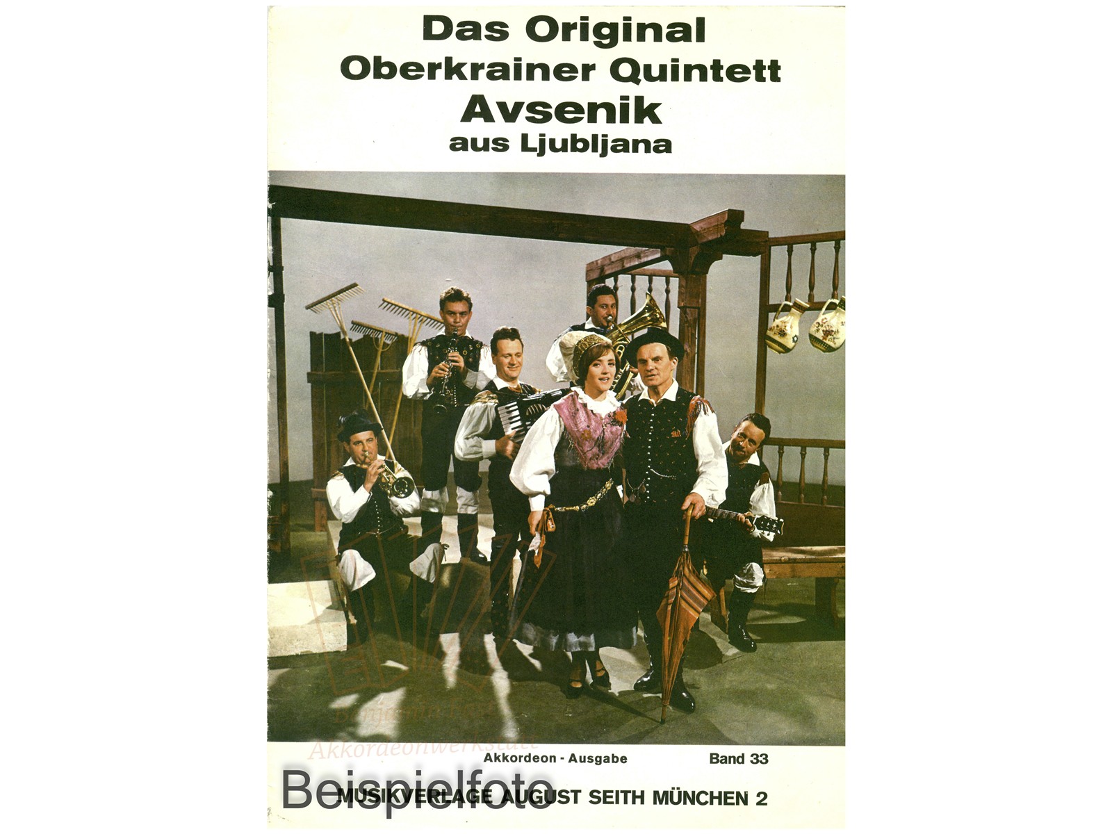 Das Original Oberkrainer Quintett Band 33 - Antiquariat