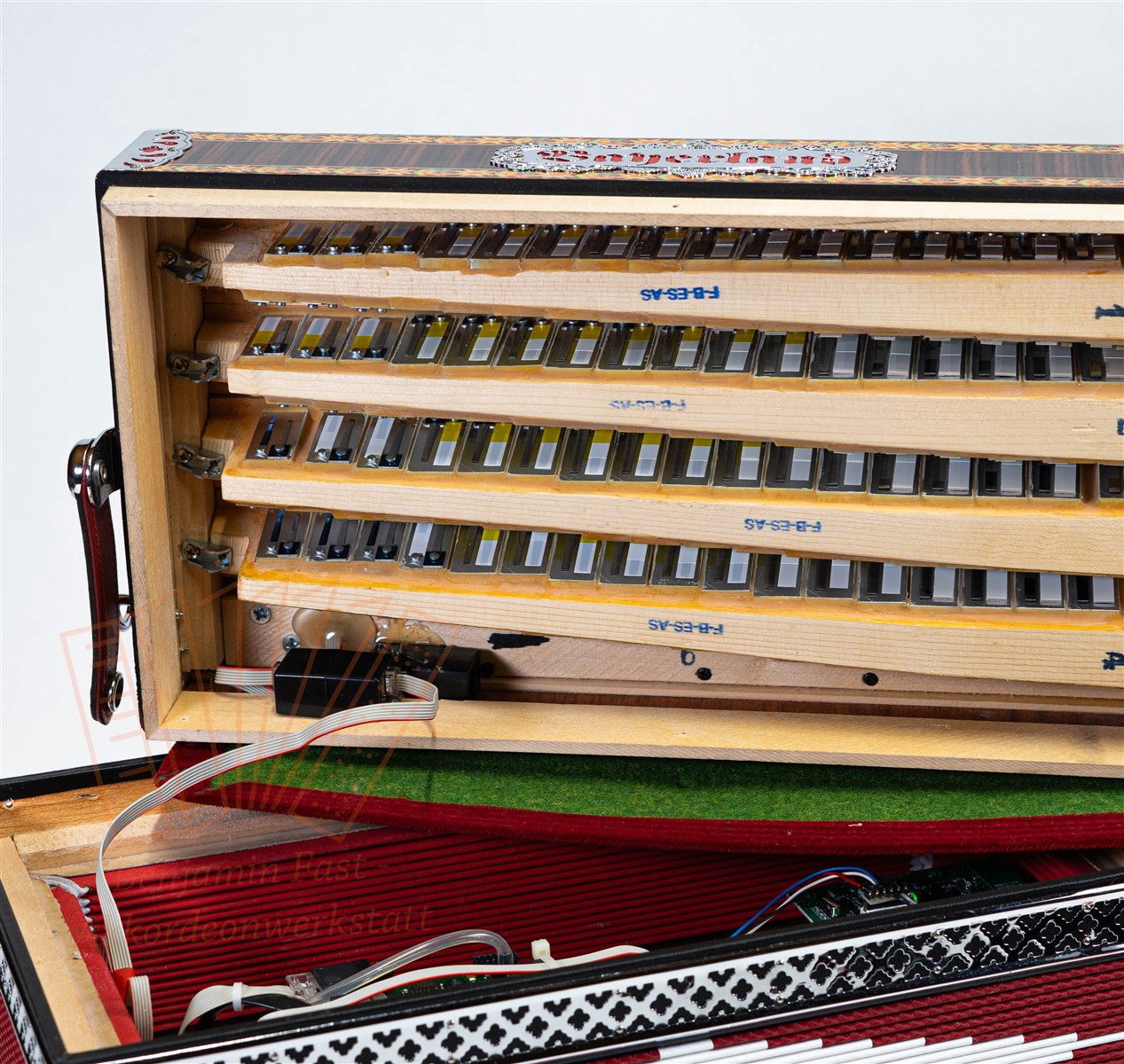 Steirische Harmonika Bayerland FBEsAs HDS gebraucht Steirische Harmonika Bayerland FBEsAs HDS gebraucht