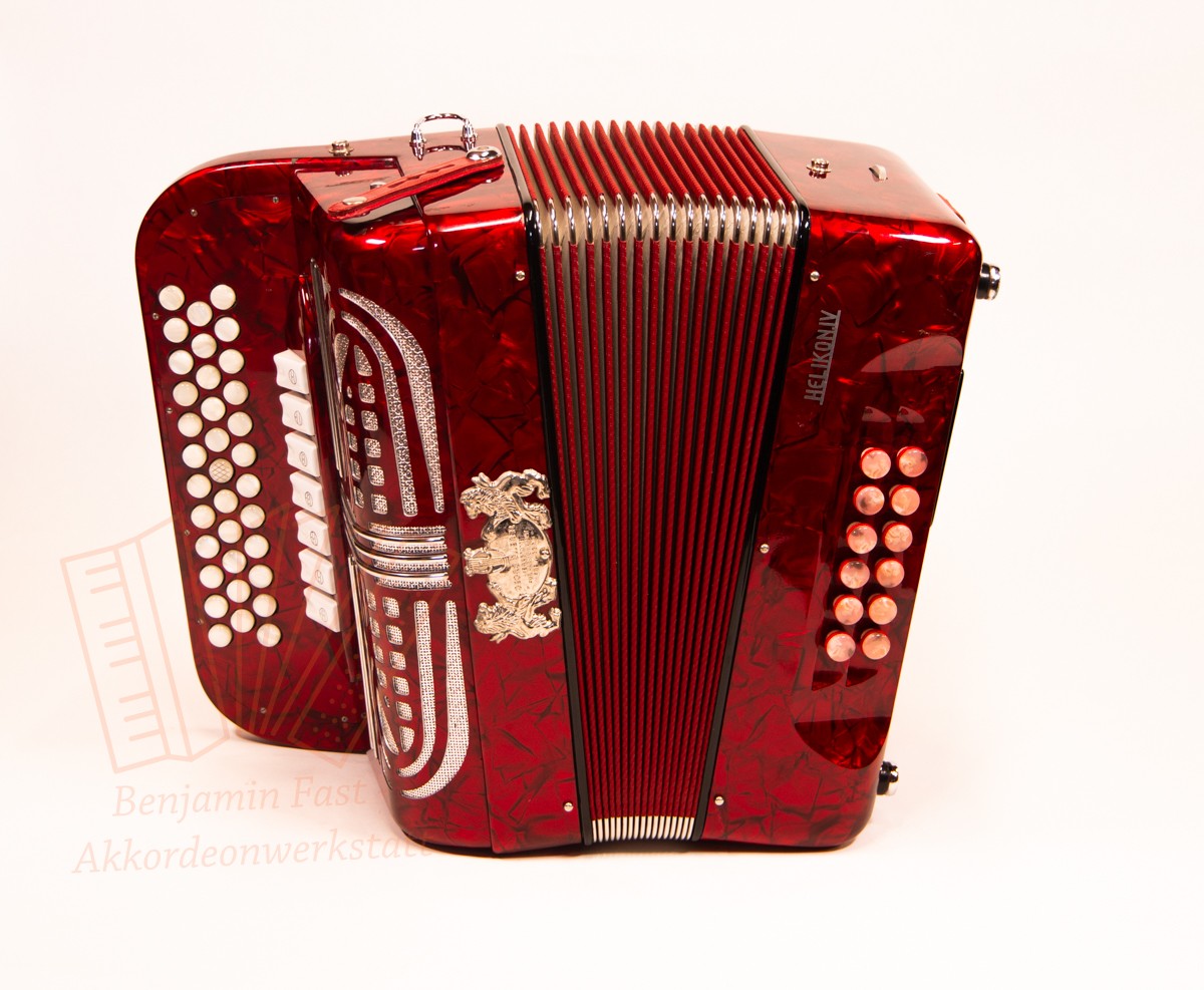 Steirische Harmonika Öllerer Helikon IV gebraucht