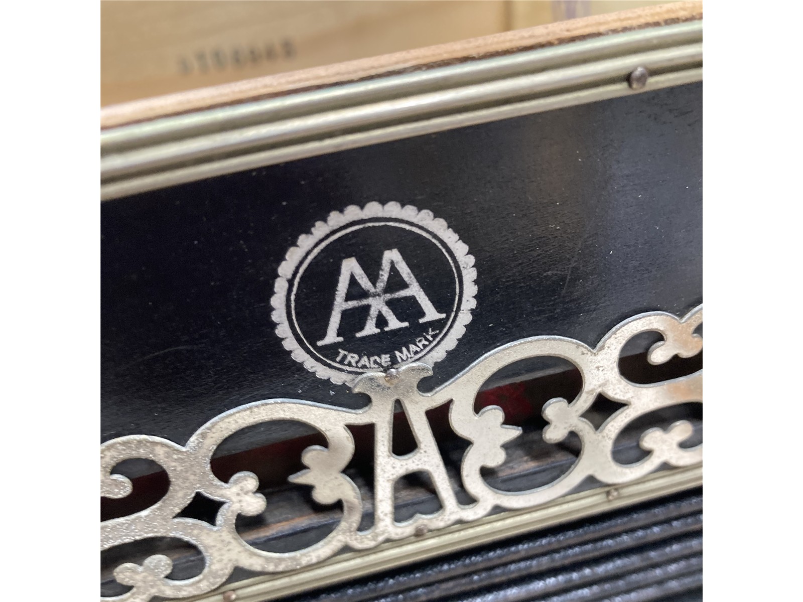 Bandoneon Alfred Arnold 144 Töne schwarz gebraucht