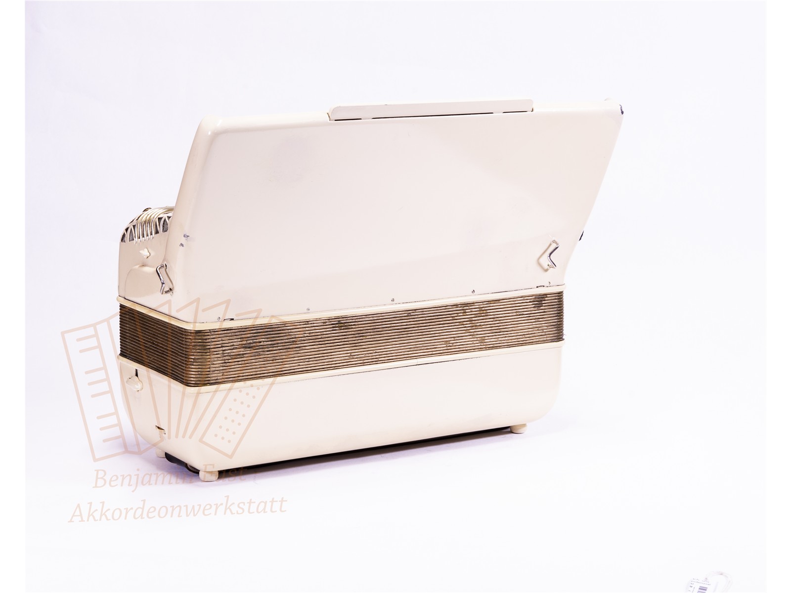 Akkordeon Hohner Atlantic IV de luxe weiß - gebraucht