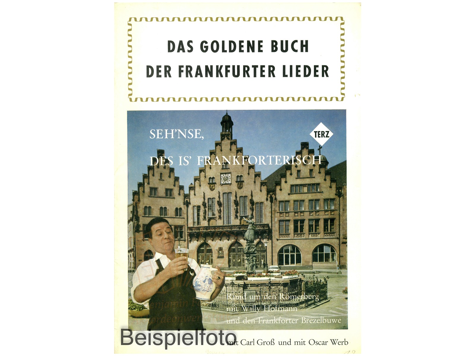 Das goldene Buch der Frankfurter Lieder - Antiquariat Das goldene Buch der Frankfurter Lieder - Antiquariat