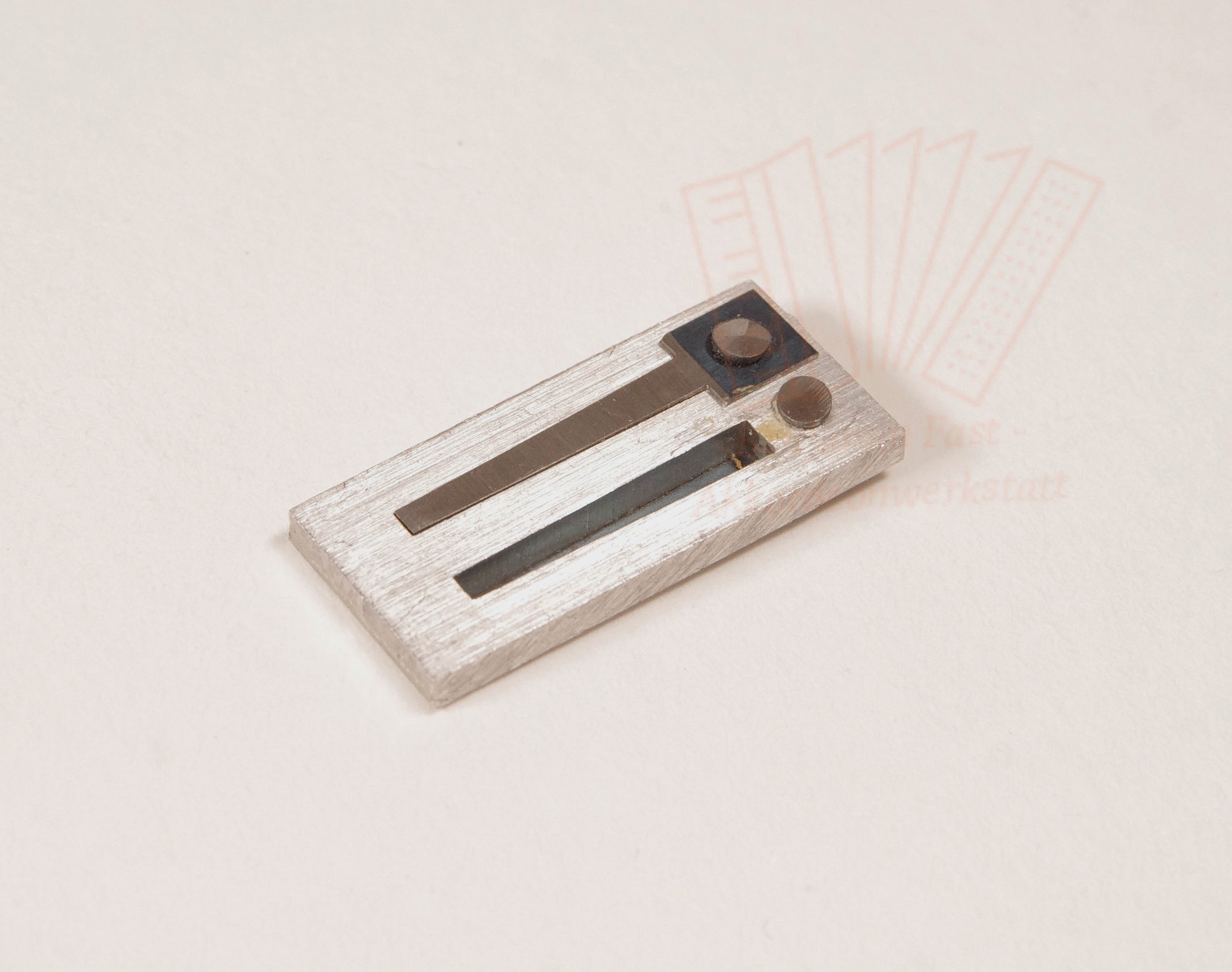 Stimmplatte a Mano, gebraucht Diskant/Begleiter g2  -  G5 35,9 x 16,5
