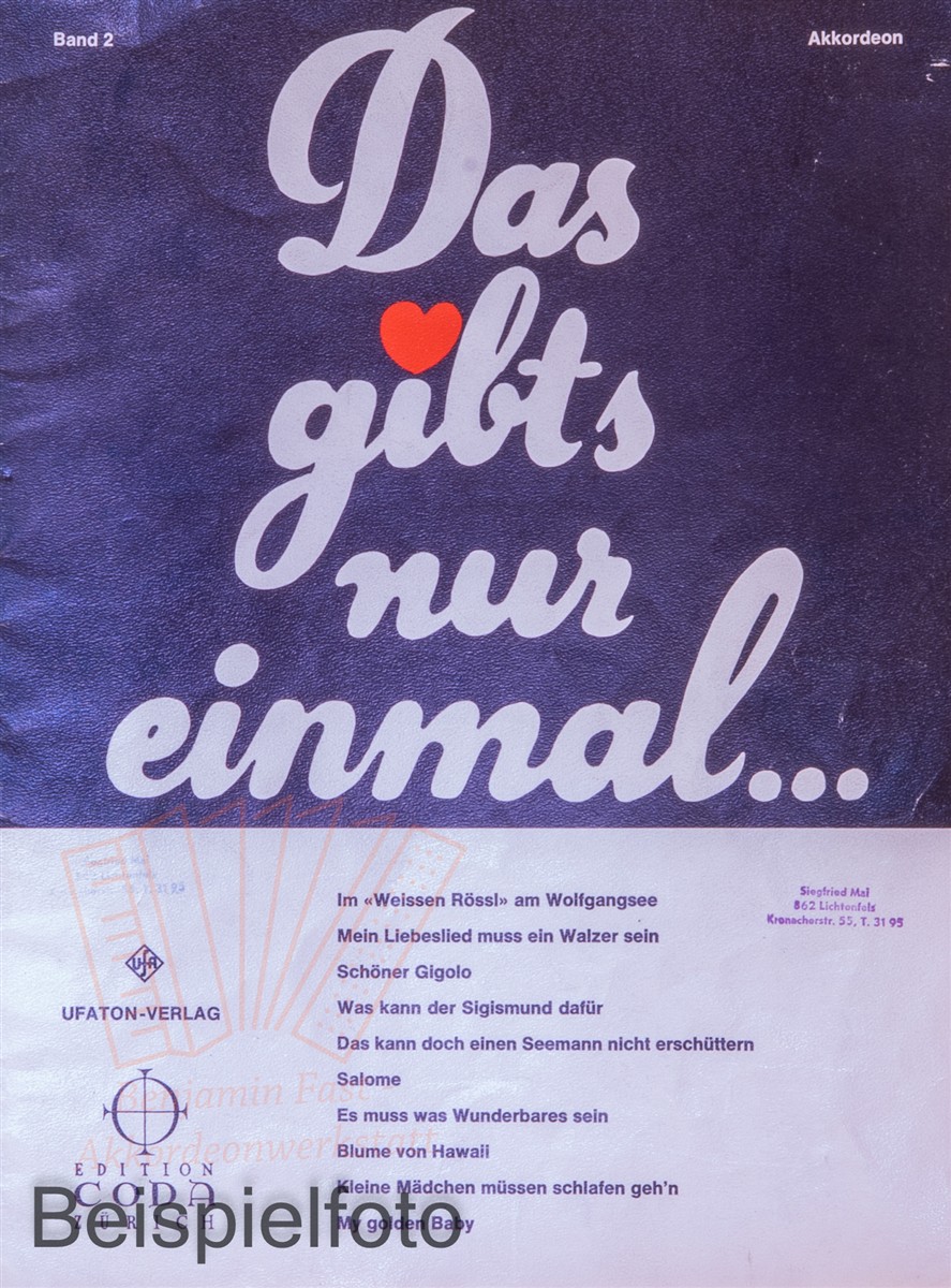 Das gibt's nur einmal... 2 - Antiquariat