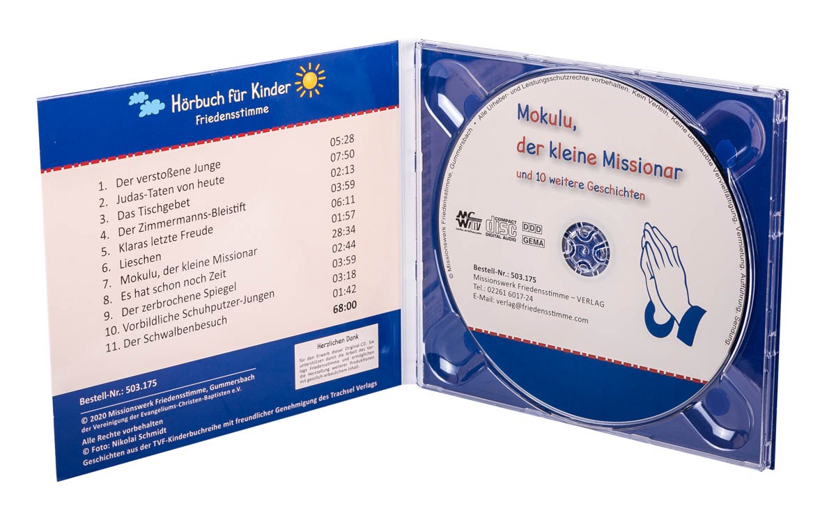 Hörbuch CD - Mokulu, der kleine Missionar Hörbuch CD - Mokulu, der kleine Missionar