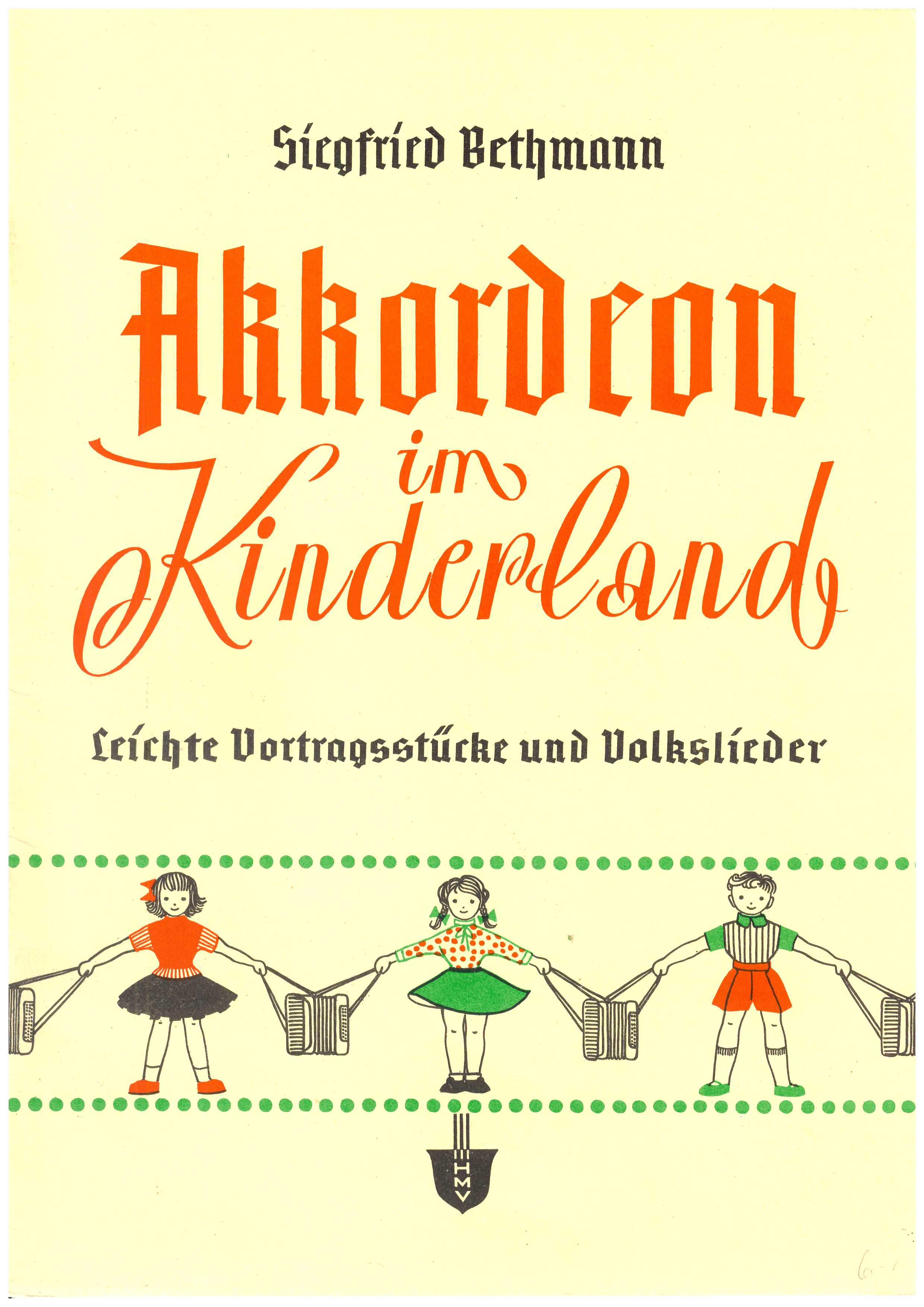 Akkordeon im Kinderland, Bethmann - Antiquariat