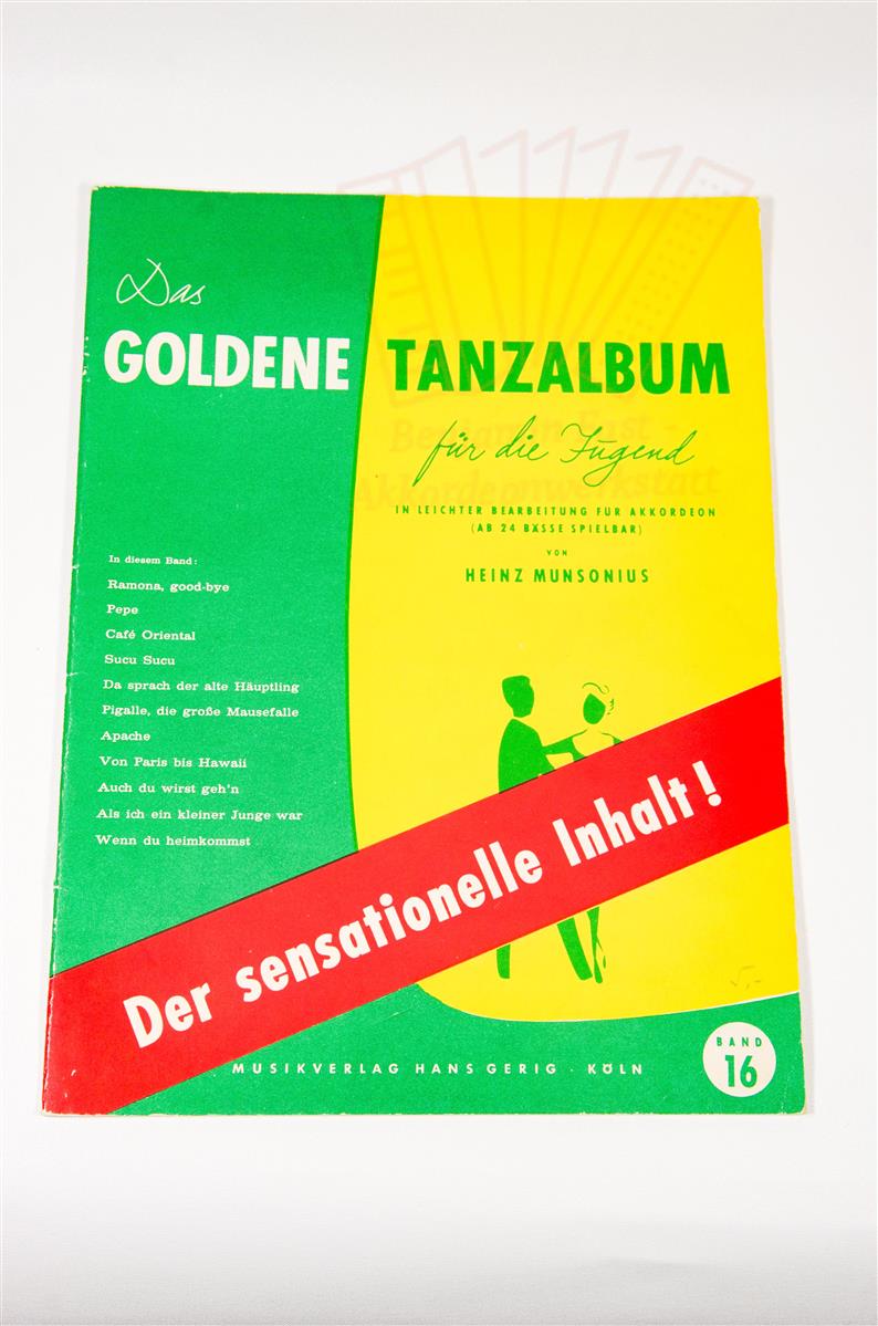 Das Goldene Tanzalbum Band 16 - Antiquariat