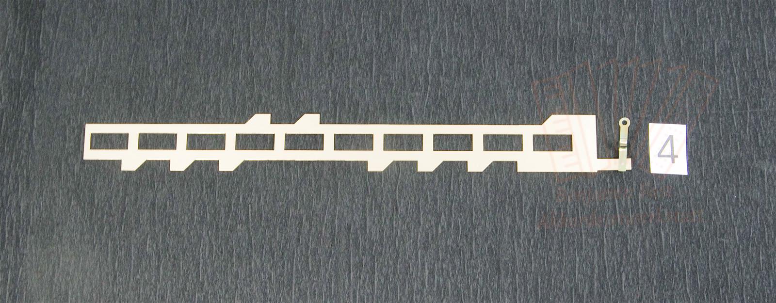Schaltlamellen Hohner Lucia IV P, gebraucht 4. 8"+
