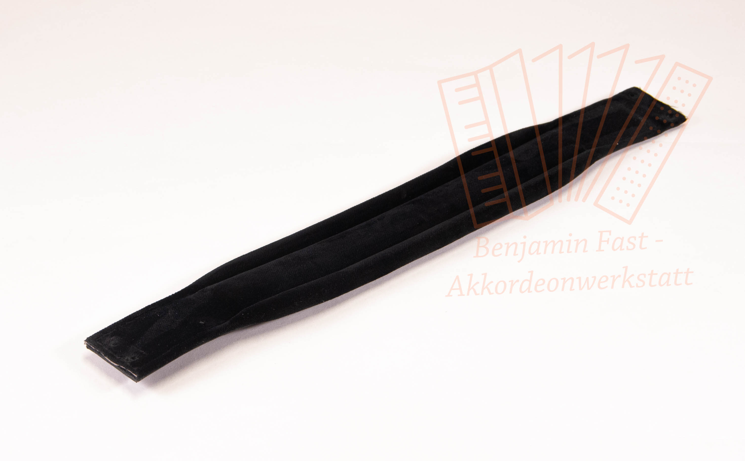 Bassband 470x40 Leder/Samt schwarz B-Ware