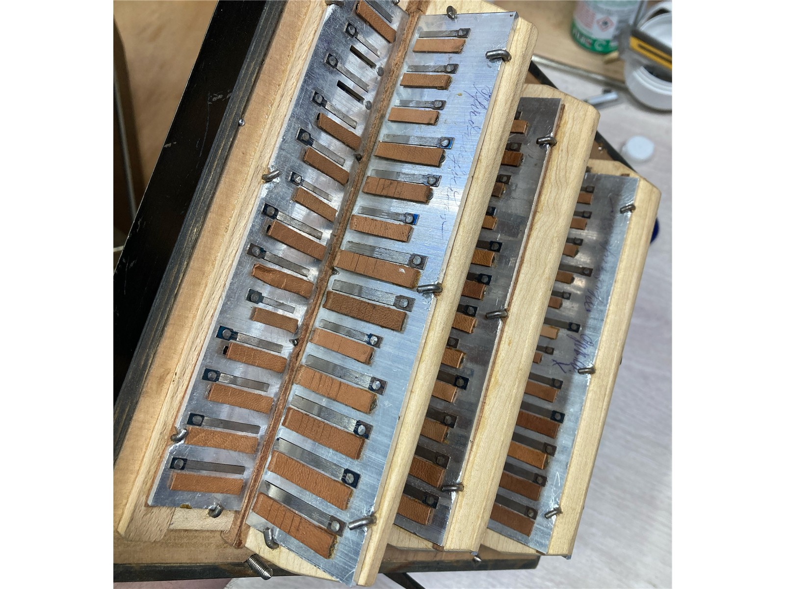 Bandoneon Alfred Arnold 144 Töne schwarz gebraucht