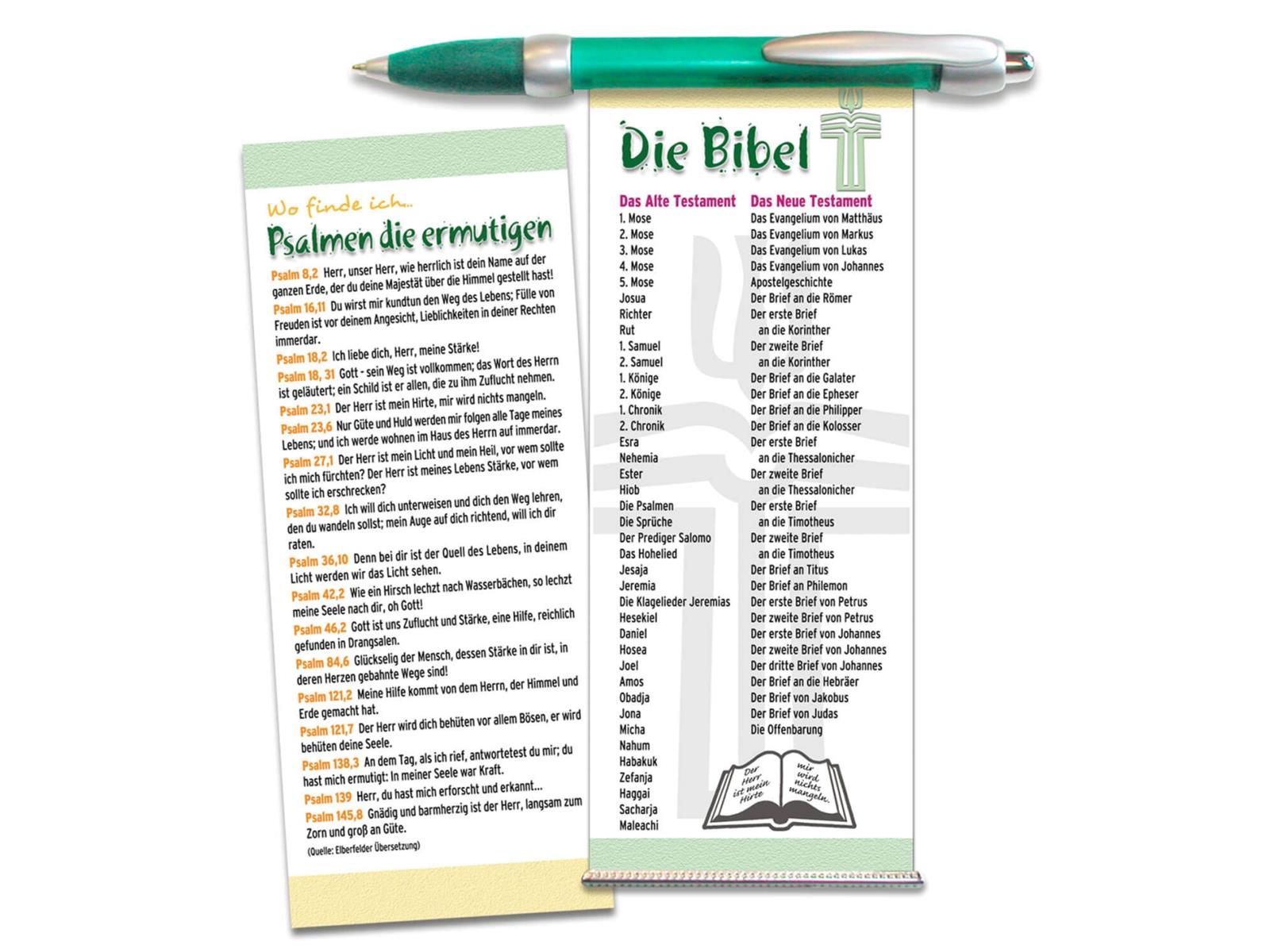 Kugelschreiber - Psalmen Kugelschreiber - Psalmen