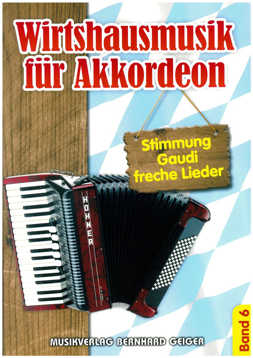 Wirtshausmusik für Akkordeon Band 6 - Antiquariat Wirtshausmusik für Akkordeon Band 6 - Antiquariat