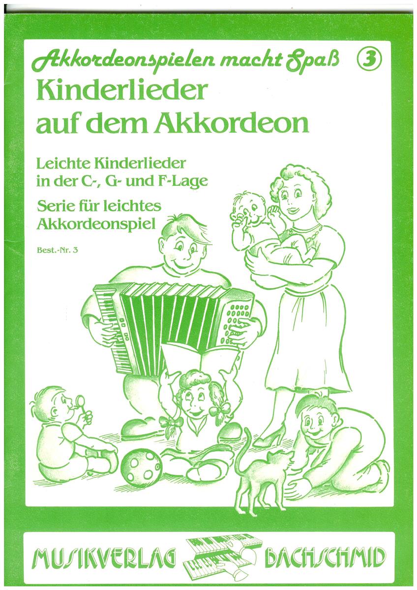 Akkordeonspielen macht Spaß 3, Kinderlieder, Knittel