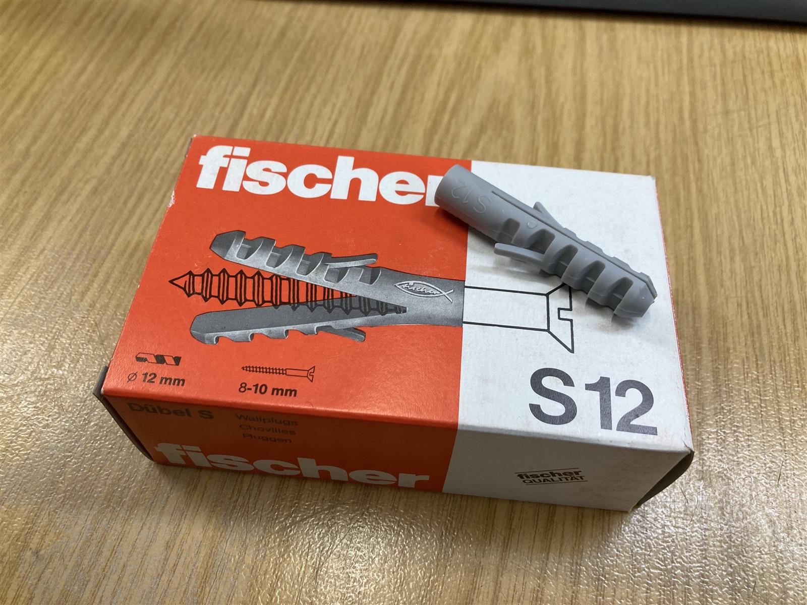 Dübel S12 Fischer 25 Pack